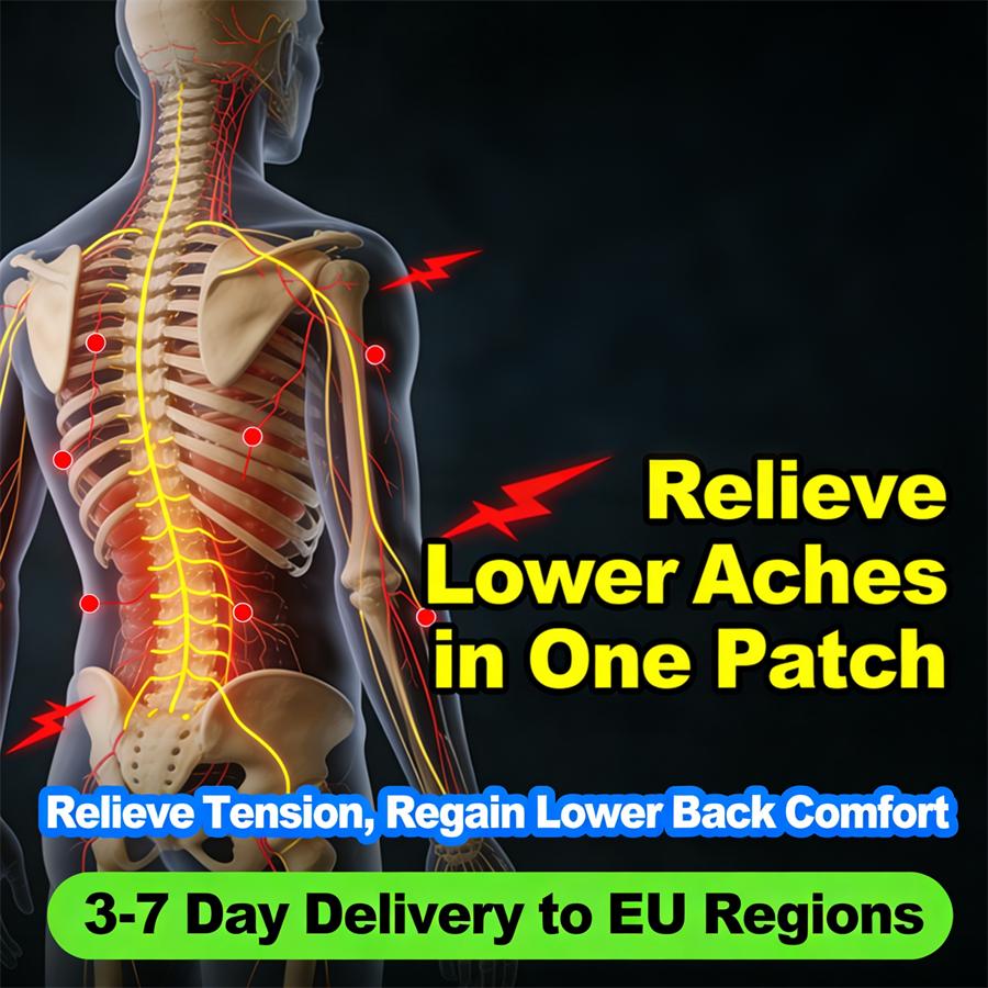 Tiger Waist Comfort Patch – Daily Care for Waist Tension, Easy To Wear, 12-Count