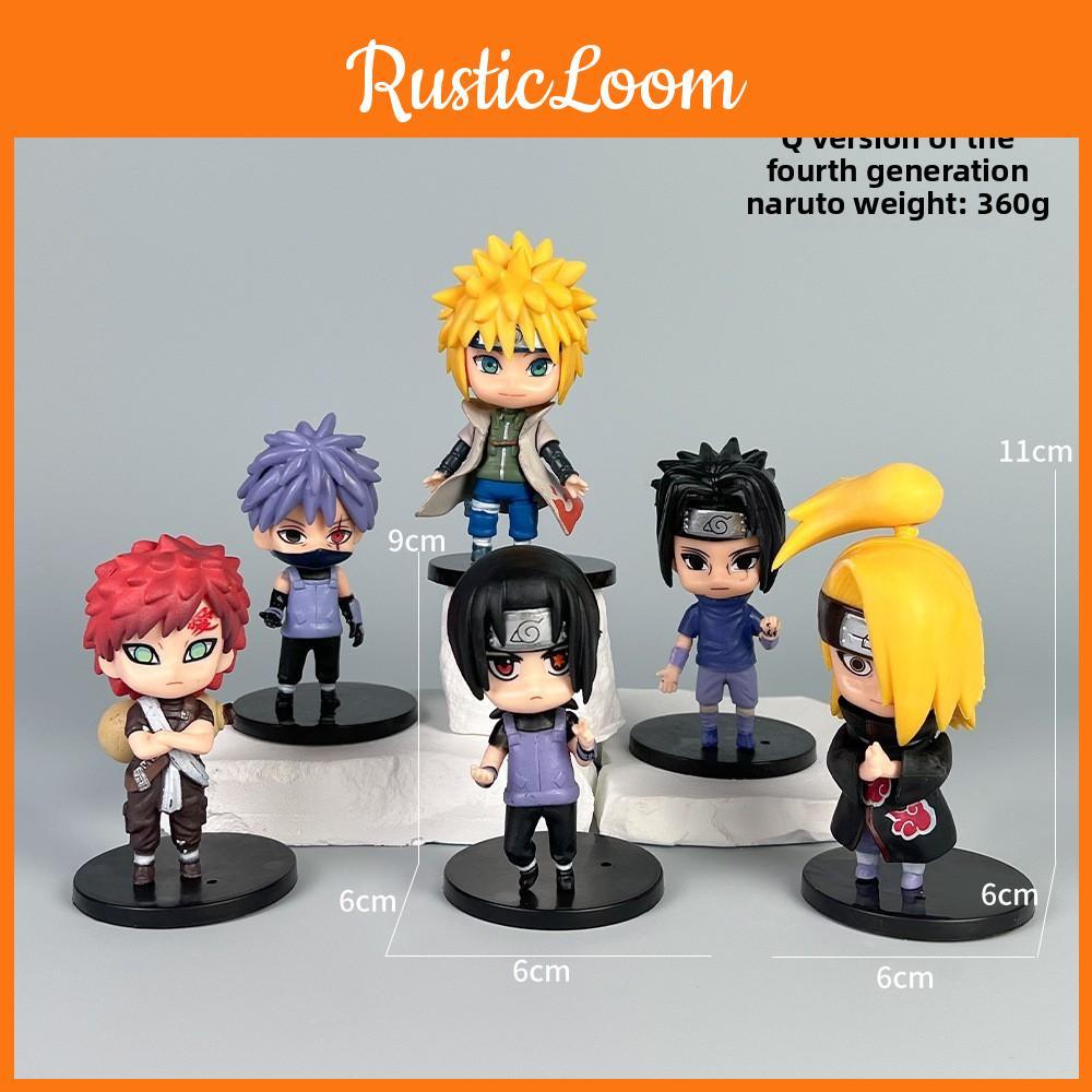 Naruto Sasuke Kakashi Itachi Anime Charakter Modell Figur Ornament Für Naruto Fans