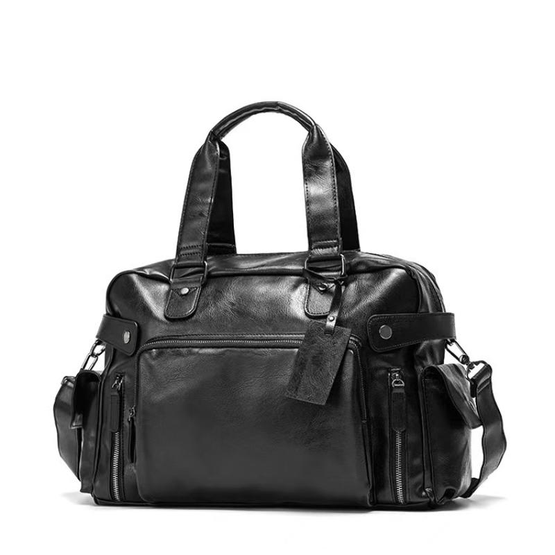 

Мужские сумки Модные уличные сумки через плечо Деловые дорожные сумки Мужские спортивные и фитнес-сумки Мужские сумки для отдыха и путешествий 40cm*15cm*30cm чёрный