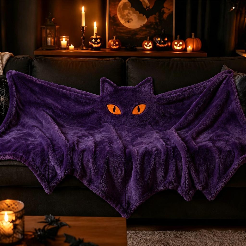 Dekorative bedruckte Decke für das Sofa, Gemütliche Halloween-Decke für Zuhause, Ostergeschenk