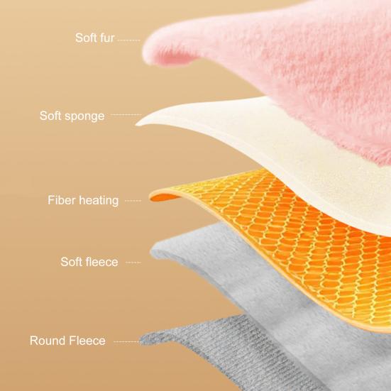 Heating Waist Belt for Women Adjustable Electric Heated Strap 3 Temperature Settings Portable Heat Pad for Back Abdomen Relaxation