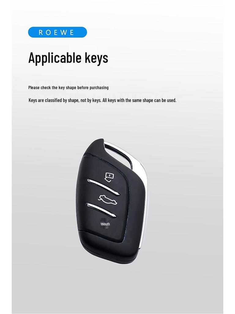 Roewe RX5/i5/i6 Max Men's 360 Key Case for RX3/RX8/Clever 350