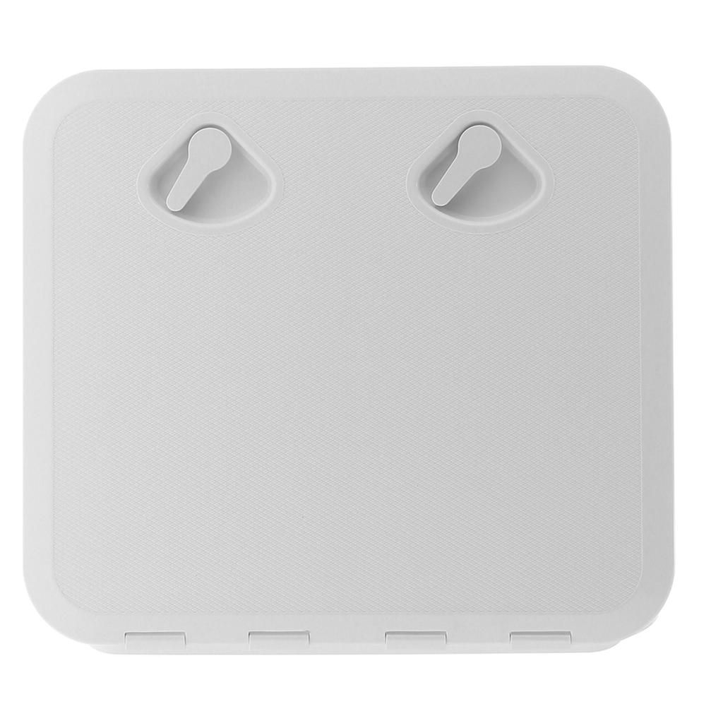 Deck Access Inspection Cover Anti UV with Lock Accessory for Marine Boat 20x18in(Black )