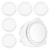 AEE4-6Pcs Blank Coins For Engraving, 40Mm Coin Blanks Laser-Engraving Blanks Custom Challenge-Coins Polished Metal