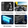 120°Wide Angle Head Camcorder Headlamp Camera LED Headlights Camera for Sports with Night Sights Capability 1920x1080