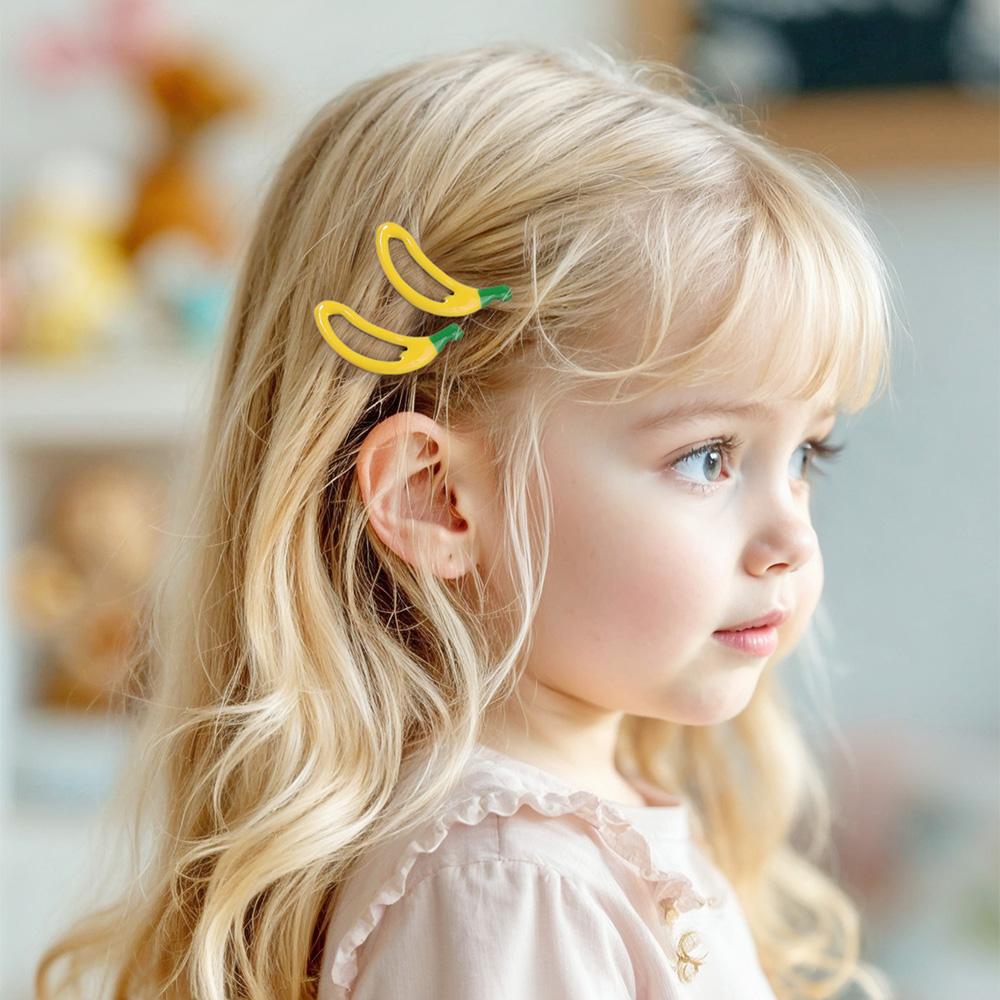 12Pcs Side Strawberry Hairpin Children Daily Styling Boutique Headwear Hot Cute Girls Hair Accessories Fruit BB Hair Clips