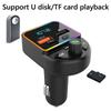 Car BT Receiver Wireless BT FM Transmitter Radio Receiver Mp3 Audio Music Stereo Adapter Qc3.0 & Type-C USB Car Charger For Home