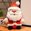 Santa Claus & Deer Plush Toy - Christmas Elk Doll Gift for Kids. Add Custom Logo.