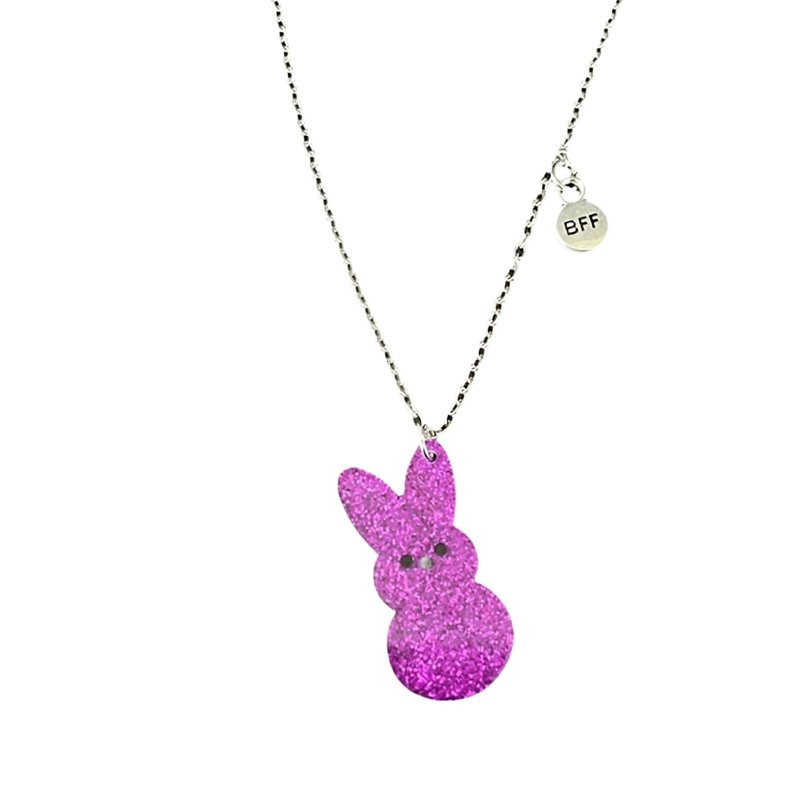 

Source Easter Jewelry For Children, Cute Stainless Steel Bunny Friendship Multi-color Sparkly Necklace One Size