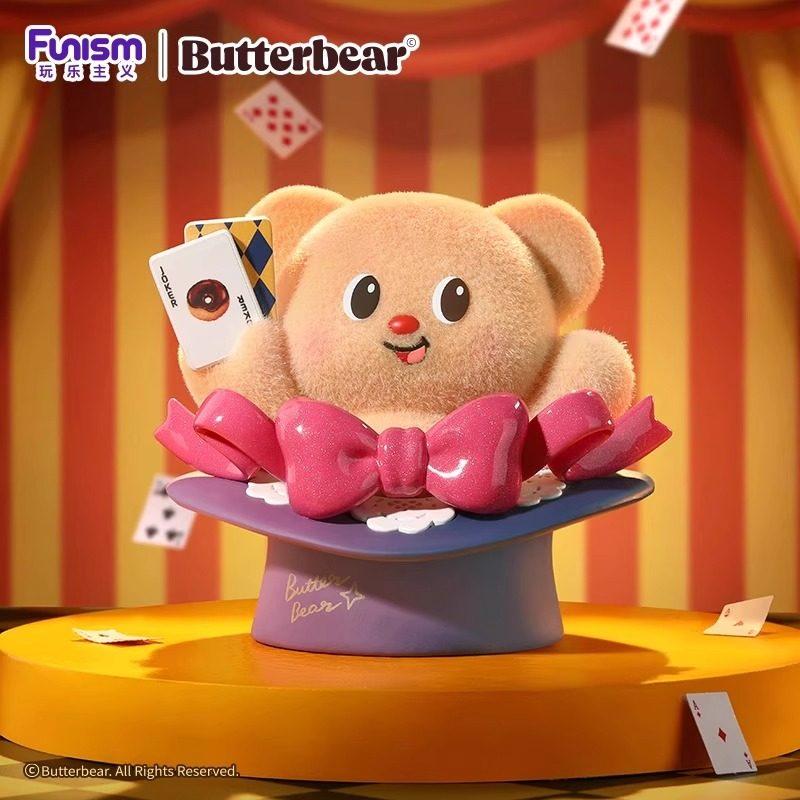 Funism Butter Bear Top Team Series   Gifts Plaything Nice Decor Good Gift For Kids Model Anime Figures Collect Ornaments