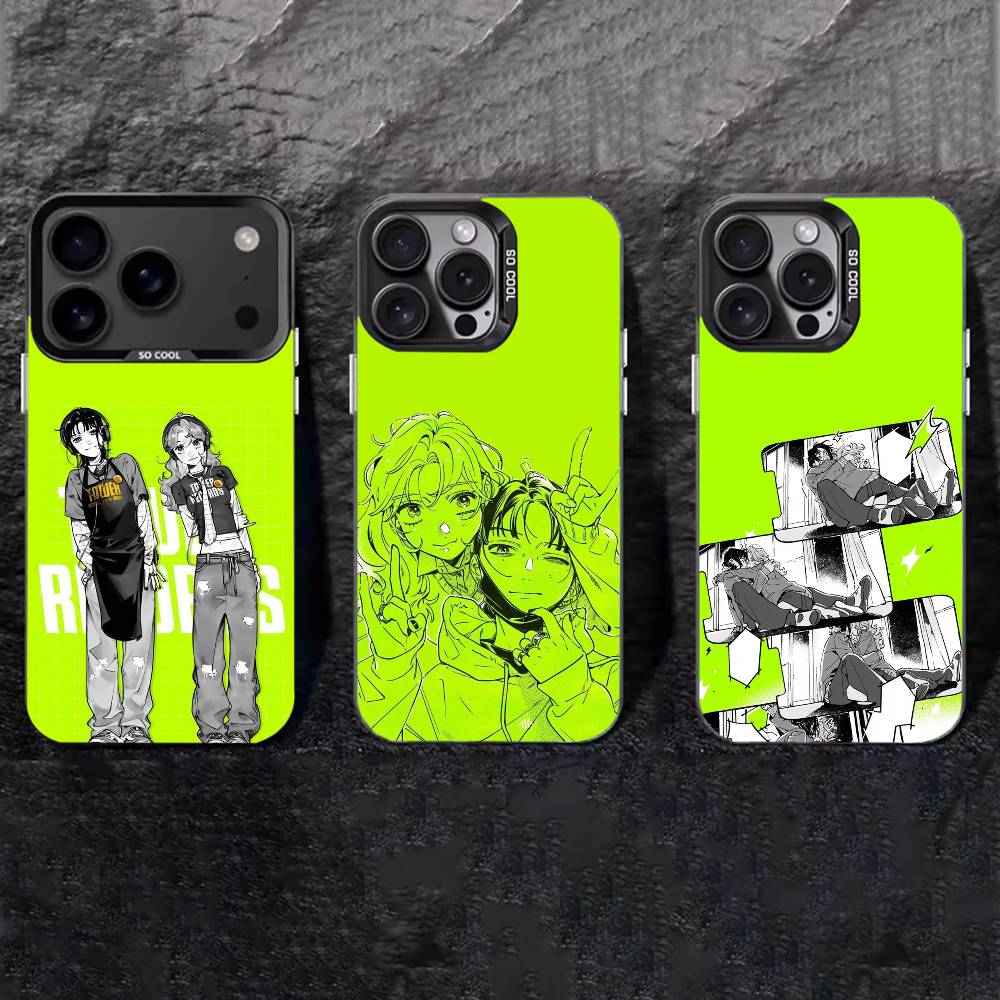 Aya Osawa Mitsuki Koga MitsuAya Phone Case For iPhone 17,16,15,14,13,12,11 Plus,Pro Max,XS,Colored silver phone case