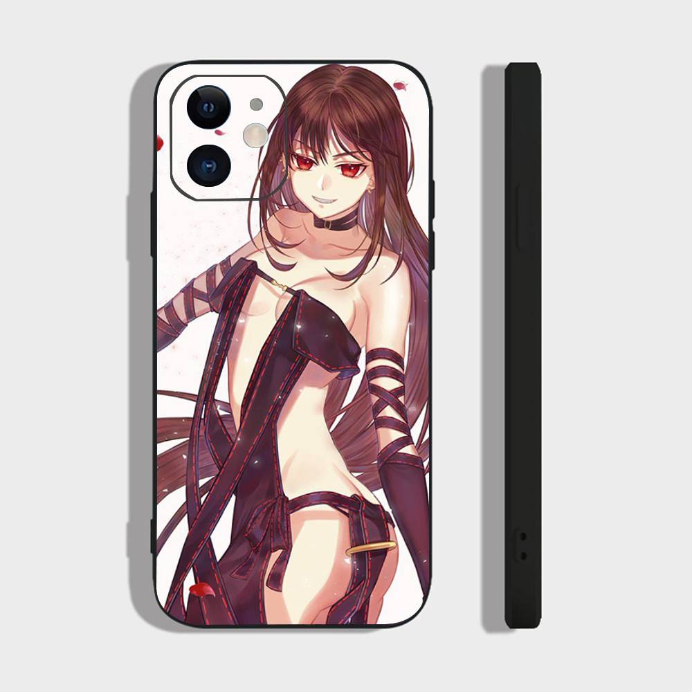 Consort Yu Animated Game Fate Grand Order Phone Case For IPhone 17 Air 16 15 14 13 Pro Max 11 12 Black Silicone Cover