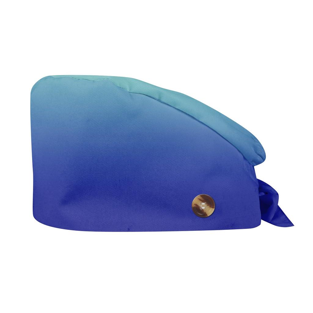 Modny nadruk gradientowy, czapka robocza, czapka casualowa, torba