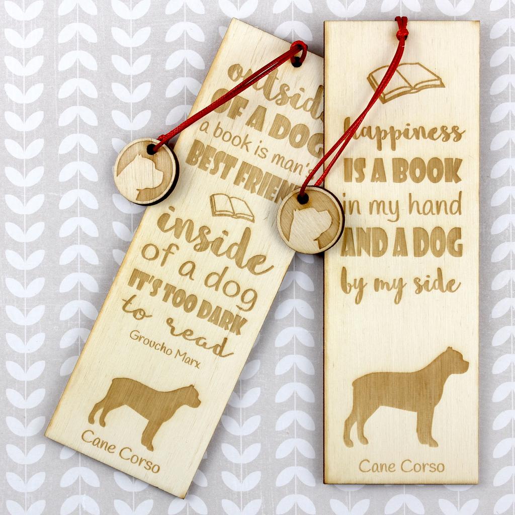 Cane Corso, Italian Cane Corso – Dog bookmark, personalized bookmark – Design 02 | Art-Dog