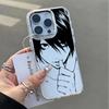 Custodia per Telefono Anime D-Death Note per Xiaomi Mi 15 14T 14 12T 11T 11 Lite Poco M7 X7 X6 F5 F6 X5 X4 GT Pro 5G Trasparente Morbida