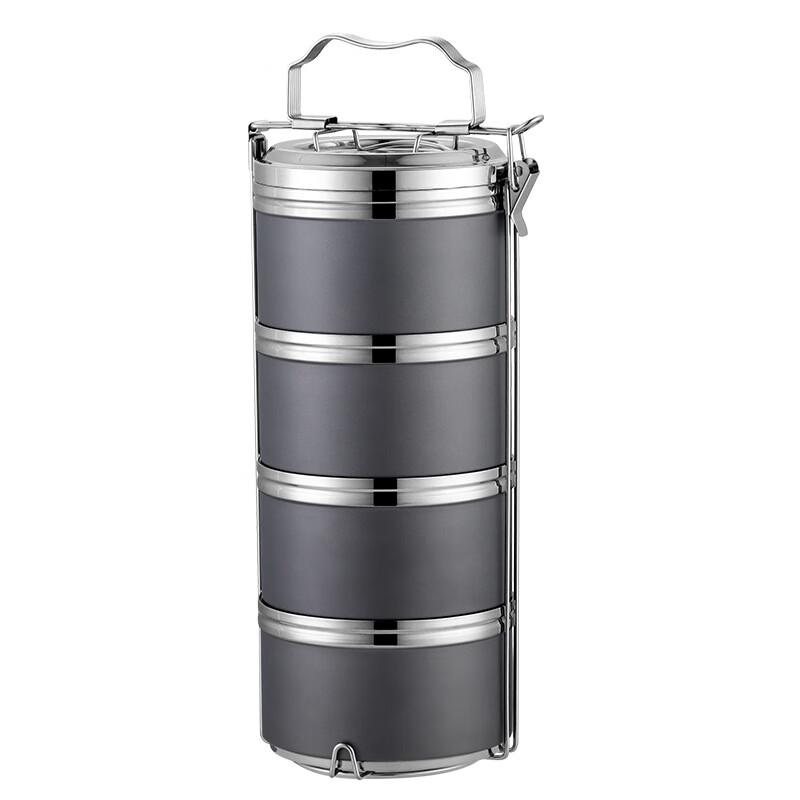 Portable Stainless Steel Multi-Layer Lunch Box