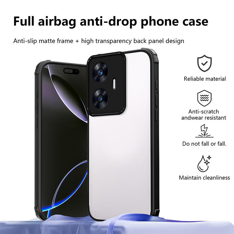 For Realme C71 C75 C75X High Quality Soft Silicone Transparent Phone Case For Realme C51 C53 C55 C63 C65 C67 Shockproof Cover