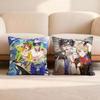 Anime M-Marriagetoxin Cushion Cover Home & Car Multi-Scene Pillow Cover - Reversible, Soft & Durable for Daily Use