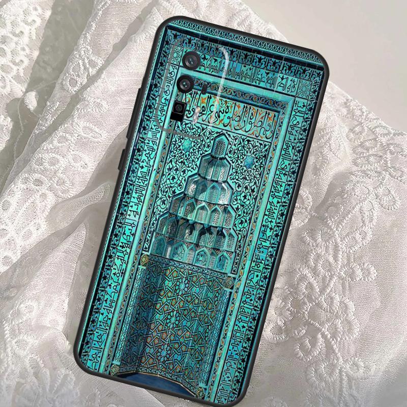Muslim Islamic Mihrab Turkey Case For Xiaomi 14T Pro 13T 12T 11T 13 14 Ultra POCO X6 Pro M6 X3 X5 M5s F3 F5 F6 Cover