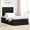 VidaXL Ottoman Bed Frame with Mattress Black 120x200 Cm Velvet, Bed Frame, Upholstered Bed Frame, Ottoman Bed Frame 3313609