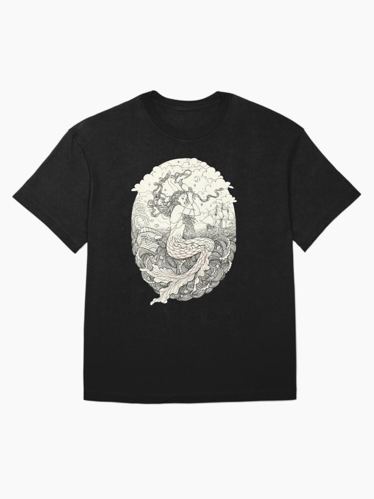 A Lull in the Sea Mermaid Oversized Unisex T-Shirt