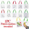 Set da 1-10 pezzi Borsa Graffiti Fai da Te con Pennarelli Pittura a Mano Borsa Non Tessuta per Bambini Arti Mestieri Riempimento Colore Giocattoli da Disegno