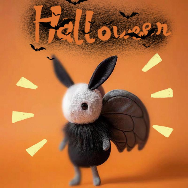Muñeco de Peluche Fantasma Divertido de Dibujos Animados Almohada Calabaza Polilla Fantasma Juguete de Peluche Truco o Trato Decoración de Festival para el Hogar Regalos Para Niños
