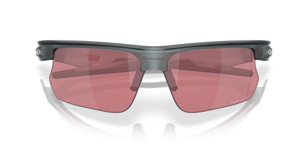 Oakley Sunglasses Frame Color Matte Crystal Lens Prizm Dark 68mm 0OO9400, (Front) Black, Color Golf,