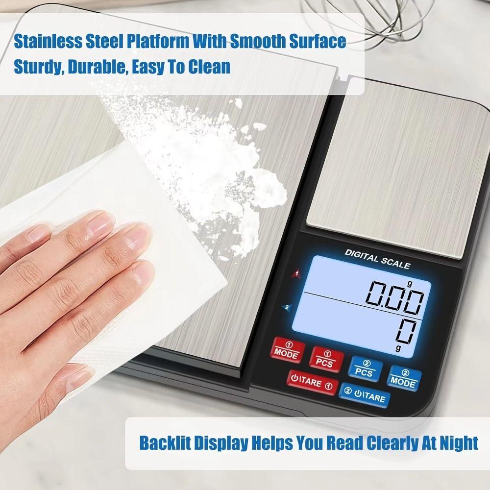 Household Digital Coffee Scale LCD Display Screen Cooking Scale  For Cooking Baking