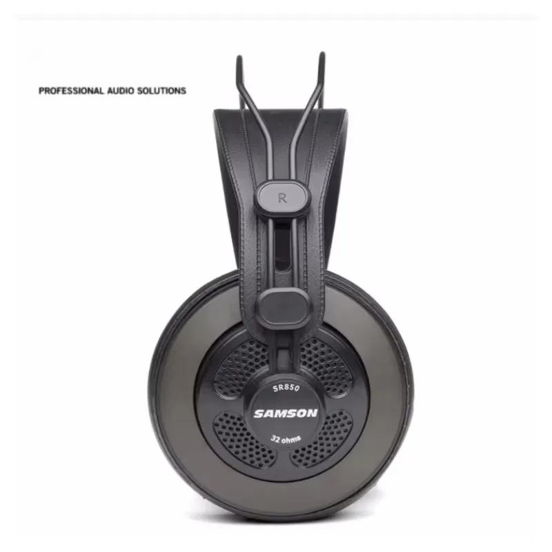 SR850 Stüdyo için Yarı Açık Arkalı HIFI Kulaklık İzleme