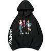 Saja Boys Glow in The Dark Adult Hoodie KPop Demon Hunters Graphic Printing Sweatshirts Long Sleeve Hooded Pullovers Men