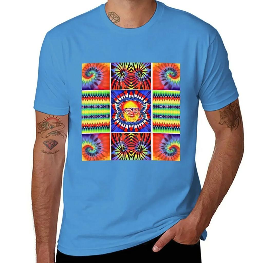 Es ist immer DeVito T-Shirt Ästhetische Kleidung Sommerkleidung Schwarze Herren Grafik-T-Shirts
