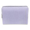 Miling Fashion Striped Portable Cosmetic Bag