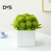 10 Bunches Simulated Dandelion Flower Ball Lifelike Odorless No Maintenance Silk Artificial Flowers for Home Hotel Decoration