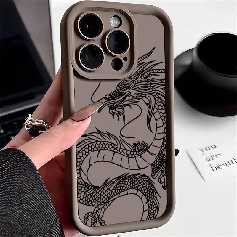 Case For OPPO Realme Note 50 60 60X GT Neo6 SE /GT 6T V60S V50S V50 V60 Funda Shockproof Silicon Soft Chinese Dragon Phone Cover