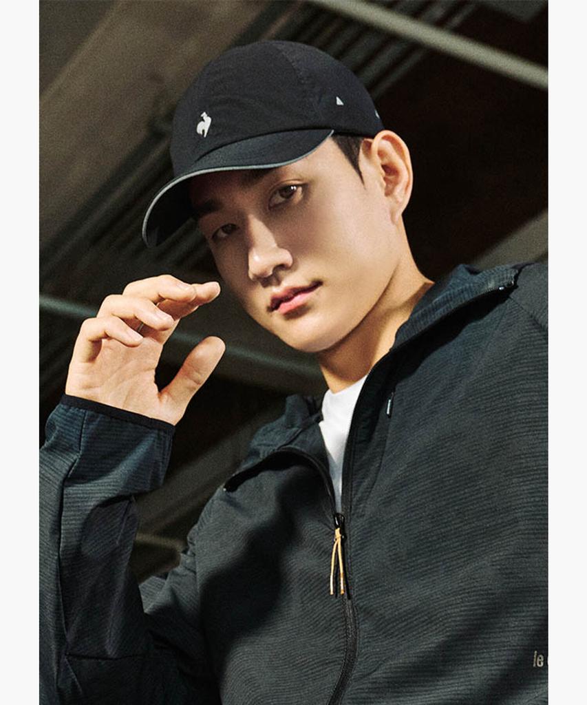 LECOQ Lightweight Running Ball Cap - Black (Qq323Acp81)