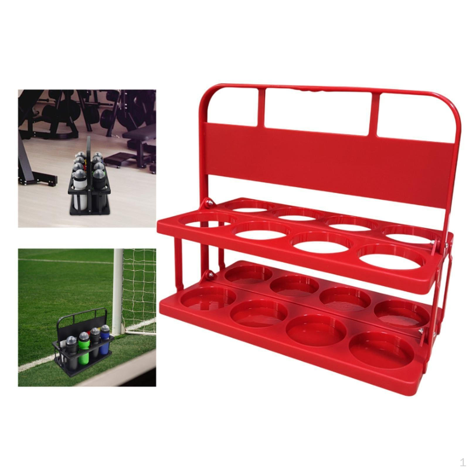 

Подставка для бутылок, подстаканник, столешница с ручкой, складная для клубного футбола, велосипеда, спорта красный