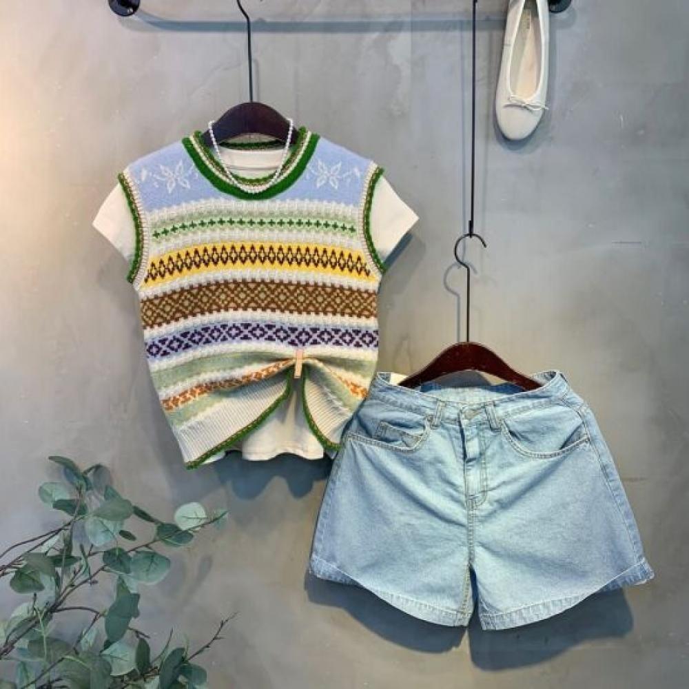 C S In The Room Women oSa baSiC 4 partS jeanS ShortS One Color