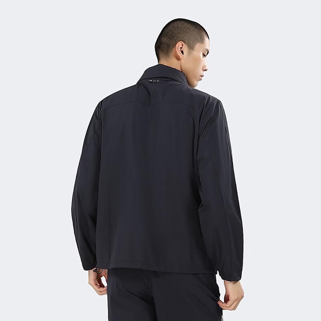 Under Armour Elastic Packable Hooded Sports Woven Jacket Men Jacket Black 22500408-001