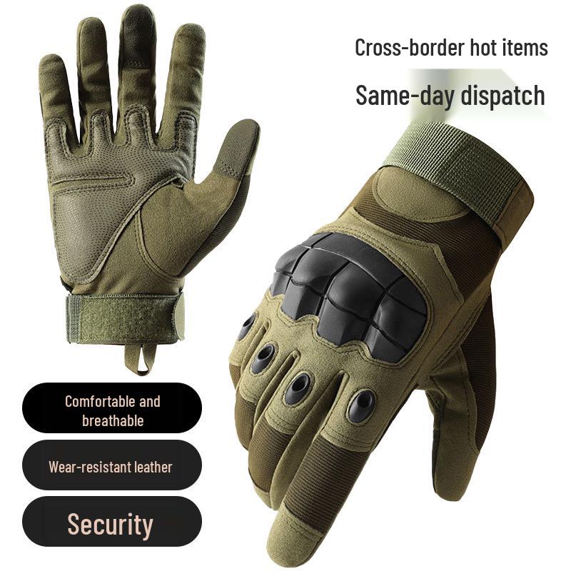 Tactical Full-Finger Non-slip Cut-Resistant Touchscreen Gloves for Outdoor Sports & Cycling