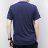 adidas Camiseta Masculina de Manga Curta com Estampa de Logo de Letra Azul CE0816