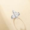 Stainless Steel Celtic Knot Triquetra Open Ring for Women Men Hollow Cutout Trinity Knot Vintage Totem Amulet Jewelry Gifts