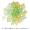 Sea Glass Crushed Glass DIY Crafts Vase Filler 500G Tumbled for Home DIY Dyed Color Stone Party Decor Fish Tank Beach Wedding