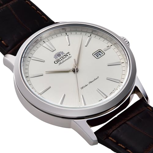 Orient RN-AC0F07S Men's Automatic Watch, White and Silver, with Japanese Manufacturer's Warranty