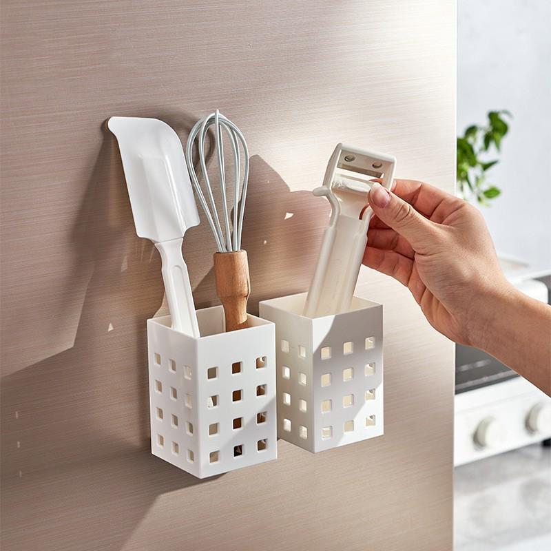 Magnetic Punch-Free Refrigerator Side Storage Basket