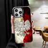 Poland Flag White Red Shockproof Phone Case for iPhone 17 Air 16 16E 15 Pro Max 14 Plus 13 Mini 12 Back Cover Anti Fall Fundas