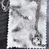 10pcs Polish Polishing Cloth Silver Color Cleaning Polishing Cloth Soft Clean Wipe Wiping Cloth For Silver Gold Jewelry Tools