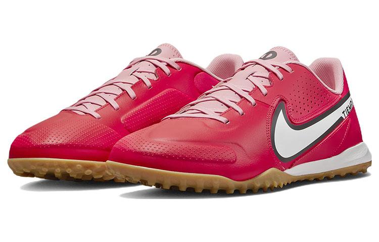 Nike Tiempo Legend 9 Academy Tf Siren Red Citron Tint Bleached Coral Summit White DA1191-618