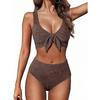 Women's Fashionable Elegant Bow Tie Two-Piece Swimsuit