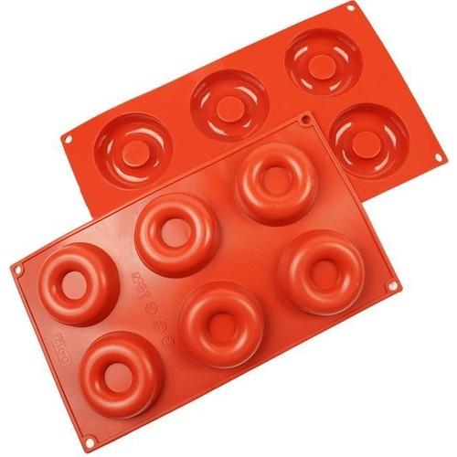 

Силиконовый круглый пончик, форма для торта, 6 шт.